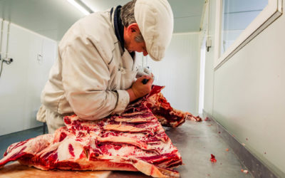 Artisan boucher près de Neufchâteau